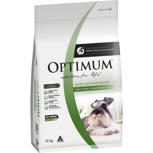 OPTIMUM™ Adult Small Breed Chicken Rice & Vegetables