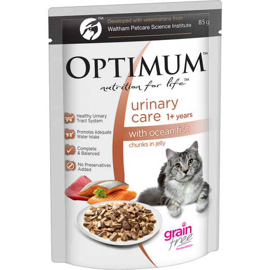 OPTIMUM™ Urinary Care Adult Ocean Fish Chunks in Jelly Pouches